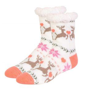 Women's Sherpa Lined Cozy Thermal Non-Skid Socks